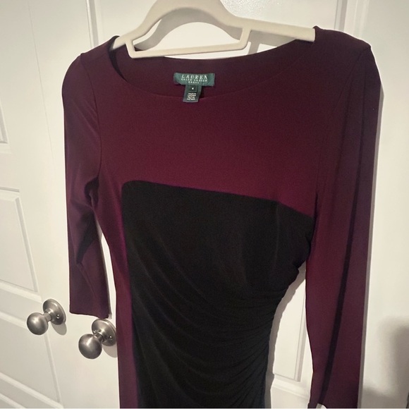 Lauren Ralph Lauren Dress Tight Form Fitting Size 4 - Picture 4 of 6